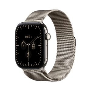 Apple Watch 10 LTE 46mm Titan, natural (MWYC3)