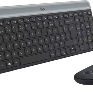 Logitech Keyboard Mouse Set MK470, black