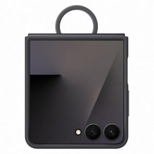 SEG Silicone Ring Case Samsung Z Flip7, black