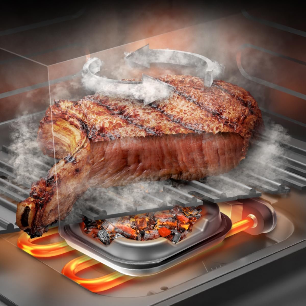 Cecotec Cecofry&Grill Smokin' 4500, black – Image 2