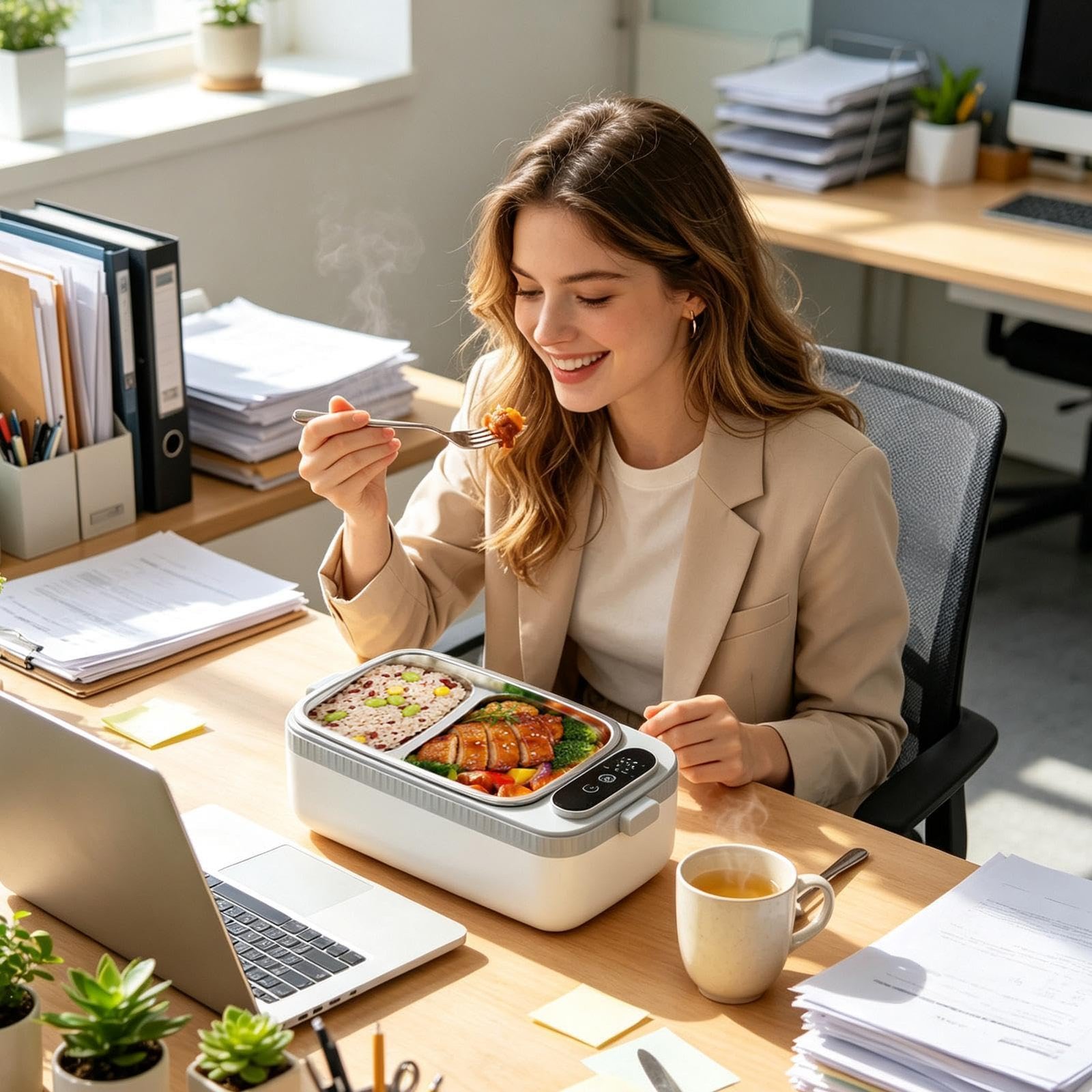 SOLUM Smart Warmer incl. Qi Wireless Charging - Afbeelding 2