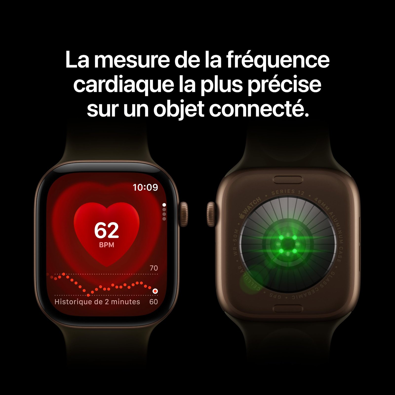Apple Watch 10 LTE 46mm Titan, natural (MWYC3) – Image 3