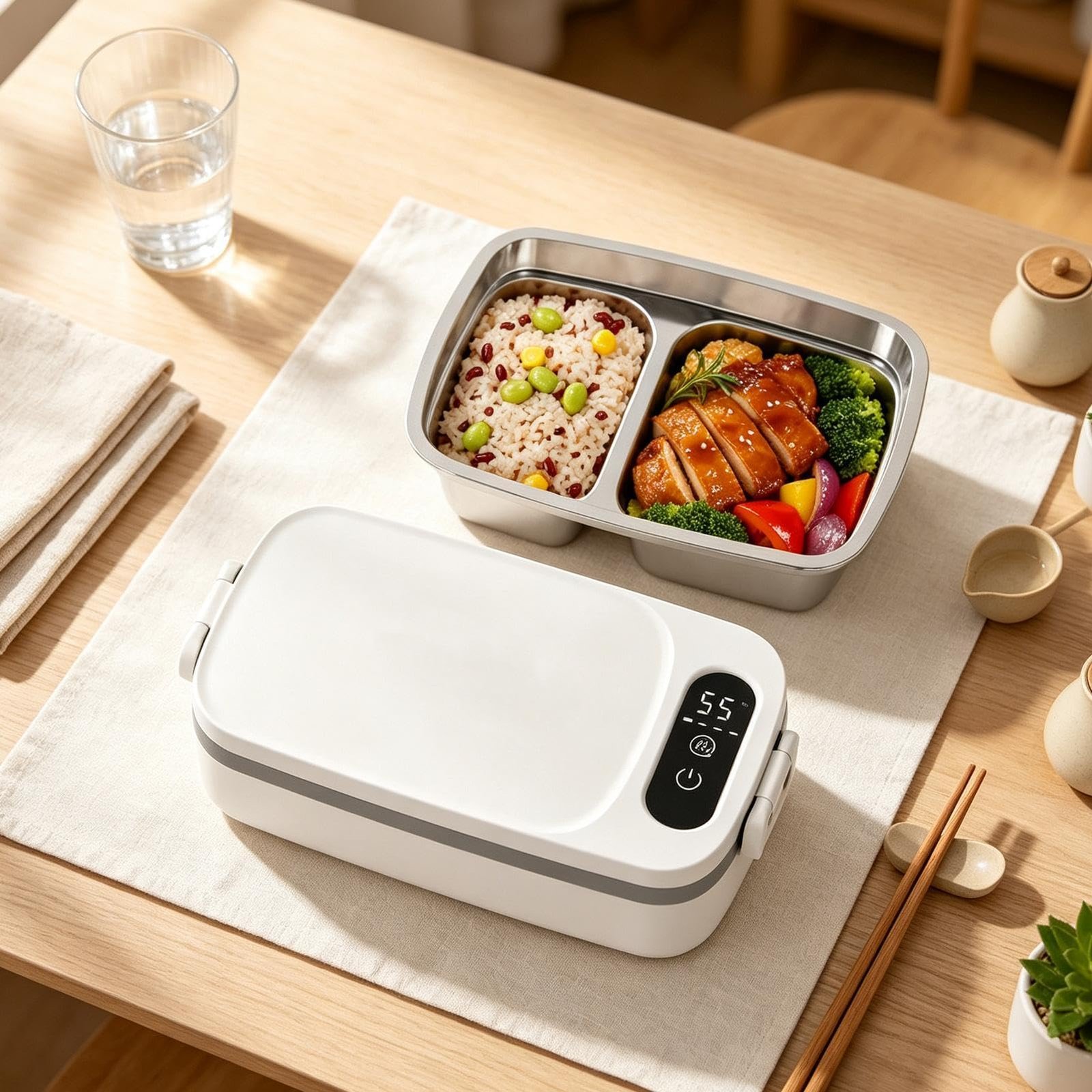 SOLUM Smart Warmer incl. Qi Wireless Charging - Afbeelding 3