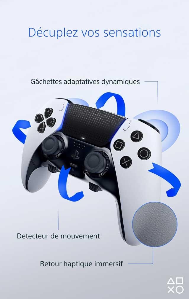 Sony PS5 DualSense Wireless Controller, white - Image 4