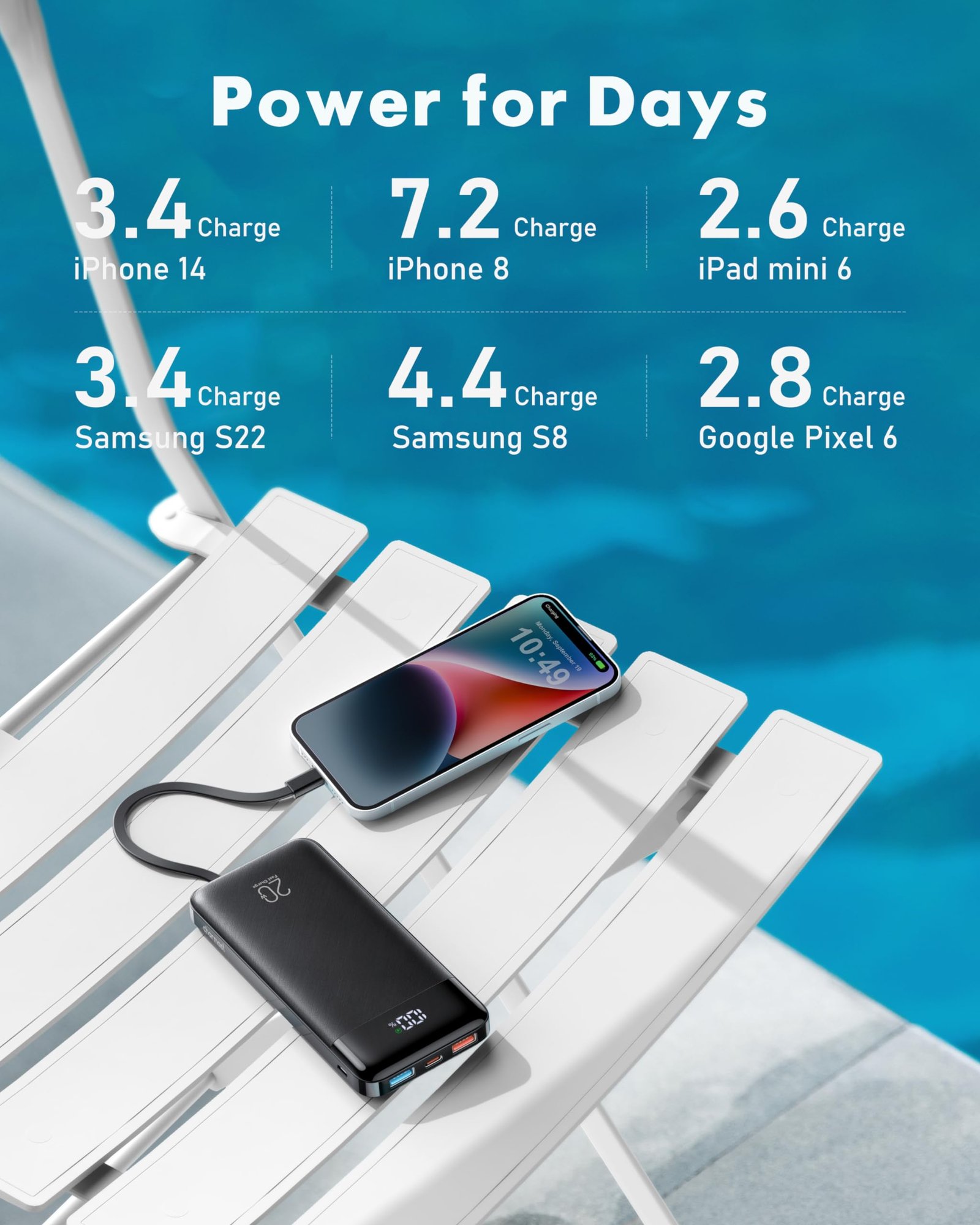 Vodafone Smart 4 power, black - Afbeelding 4