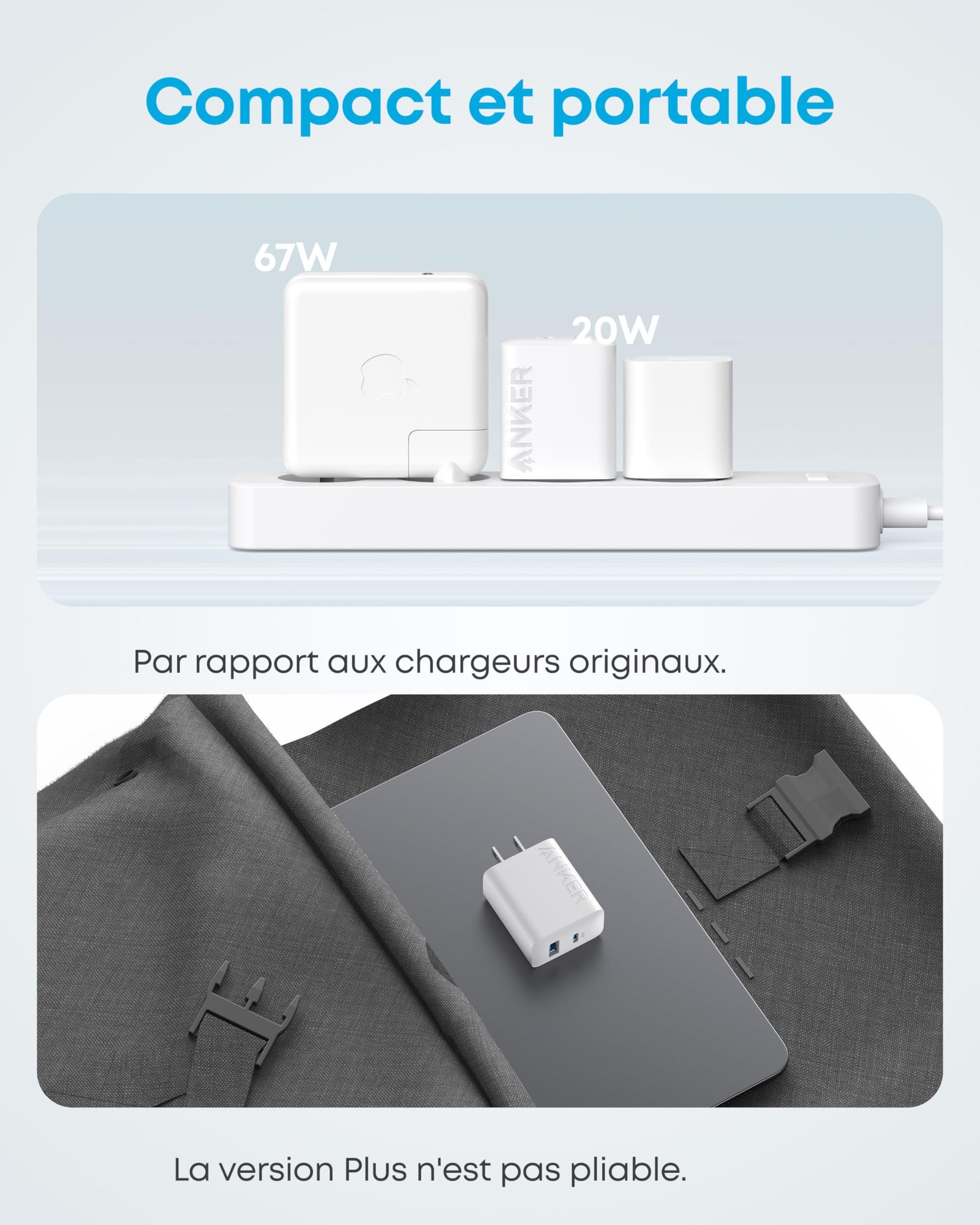 Anker Charger 20W, white - Image 5