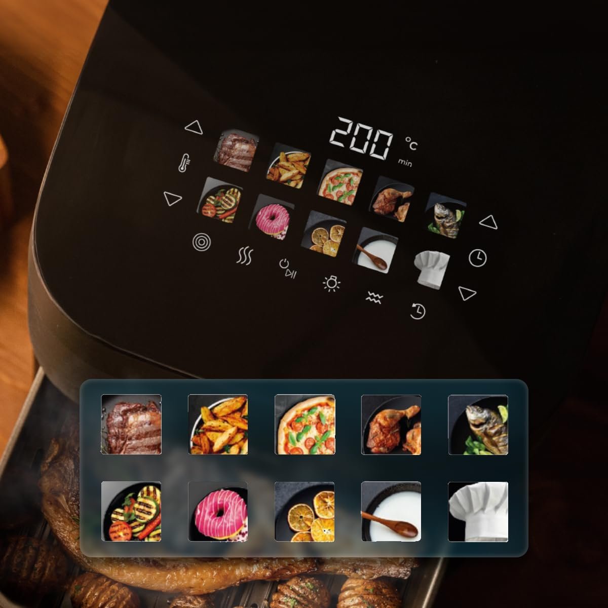 Cecotec Cecofry&Grill Smokin' 4500, black – Image 6